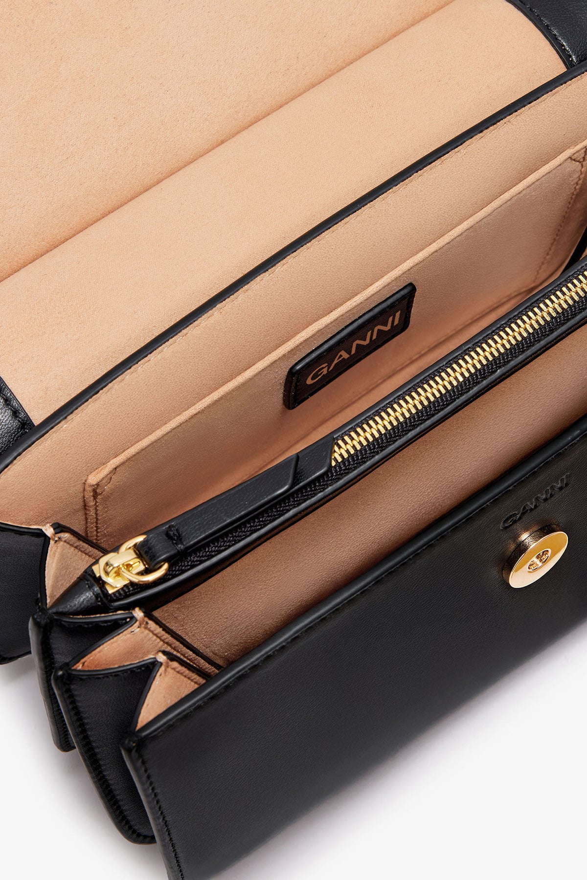 Black Black Small Apo-G Bag - GANNI