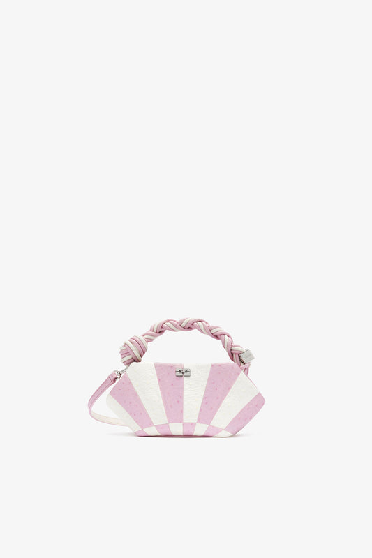 Lilac Snow Mini Bou Bag in Pink Circus - GANNI