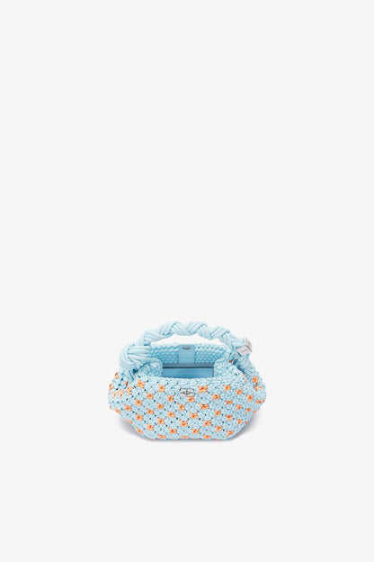 Summer Song Mini Bou Bag in Braided Blue - GANNI