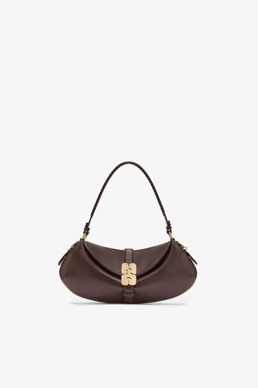 Chicory Coffee B-Kat Bag in Brown - GANNI