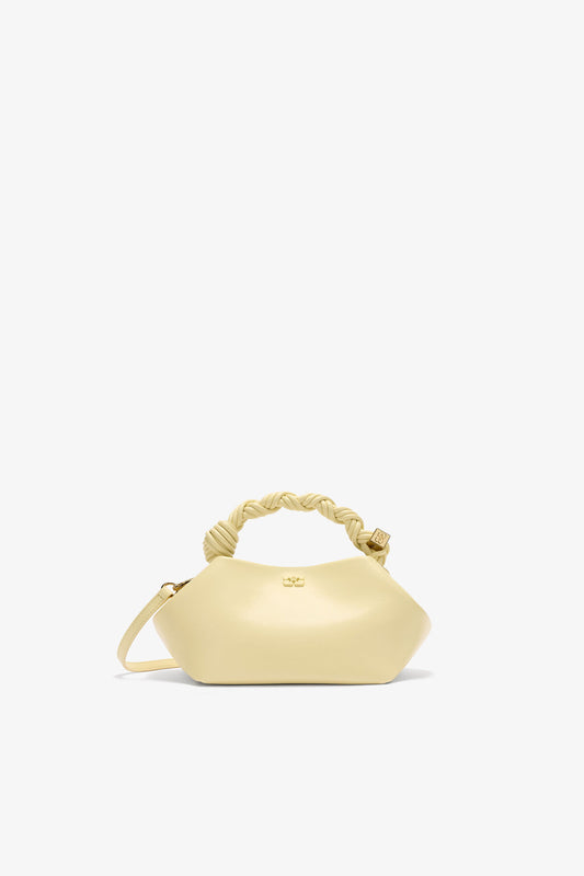 Yellow Cream Small Bou Bag in Yellow - GANNI