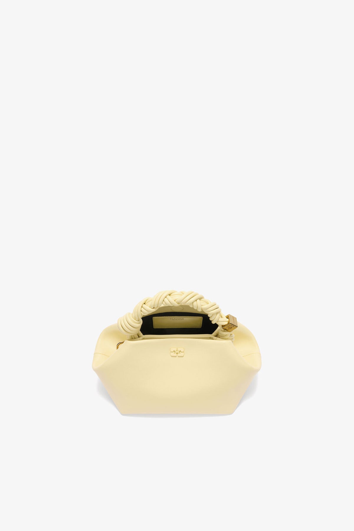 Yellow Cream Small Bou Bag in Yellow - GANNI