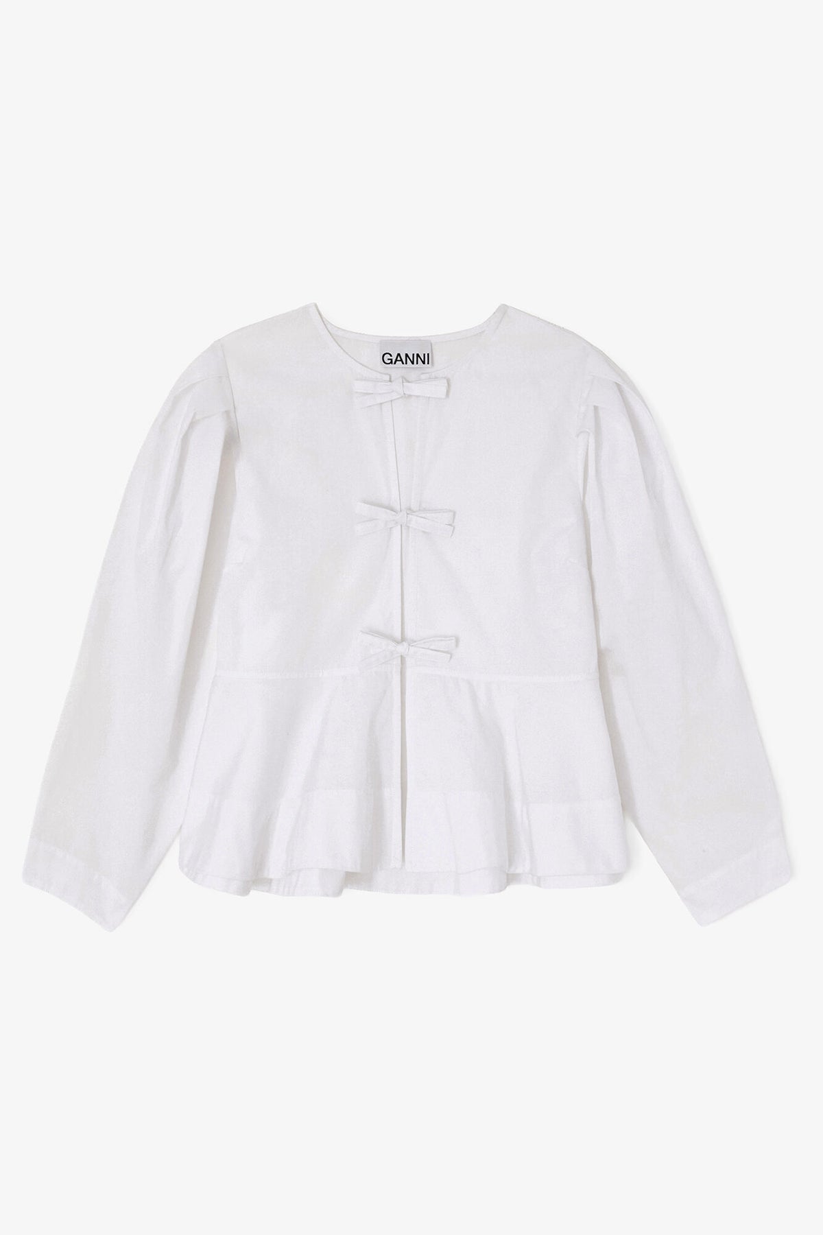 Blouse in Cotton Poplin - GANNI