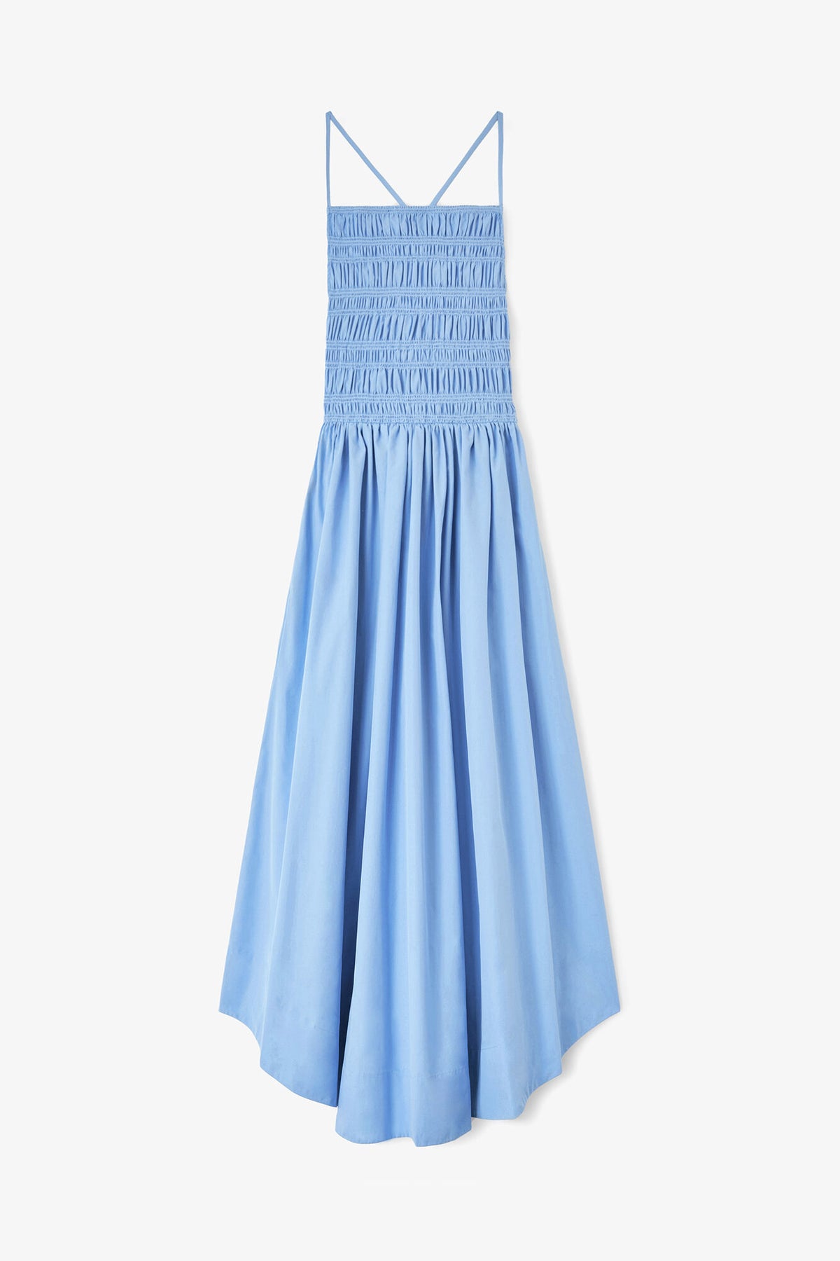 Dress in Blue Poplin - GANNI
