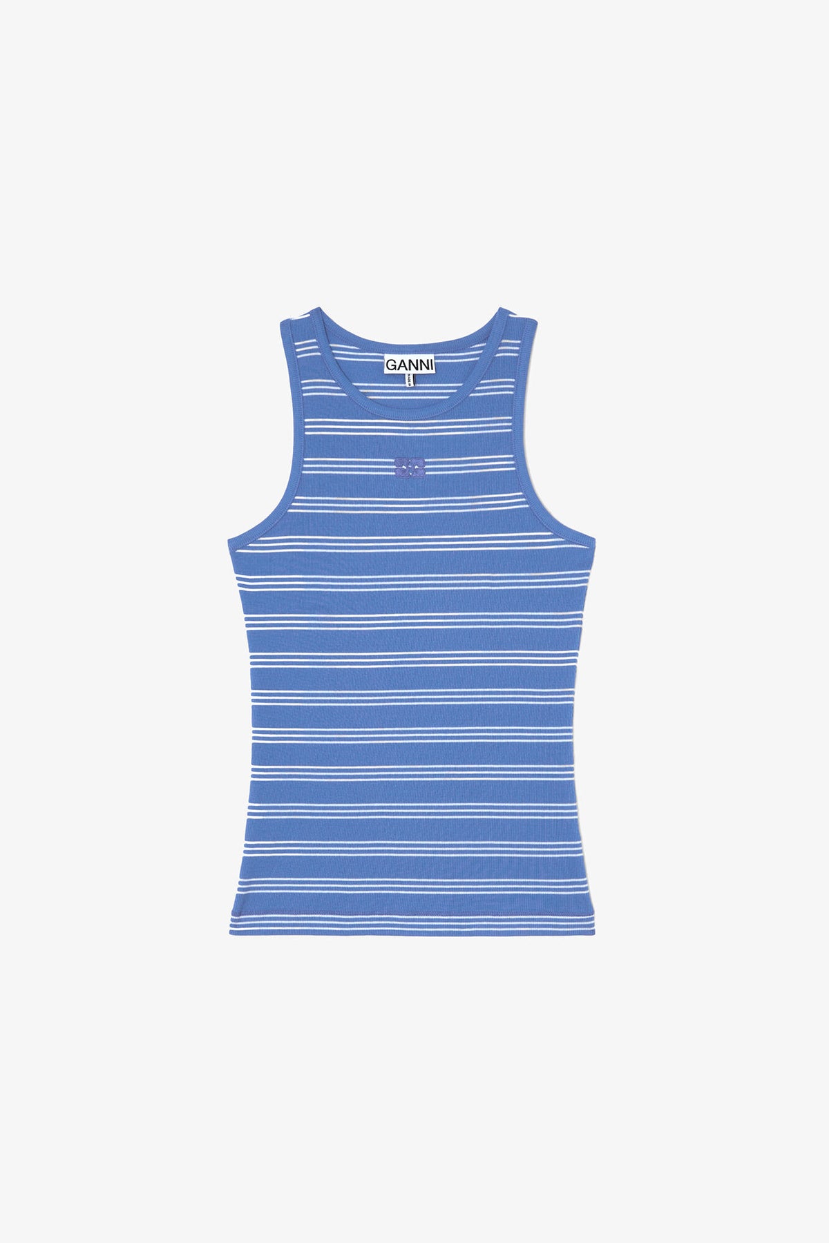 Tank Top with Stripes - GANNI