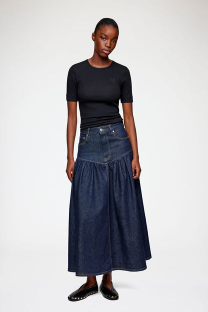 Skirt in Stretch Denim - GANNI