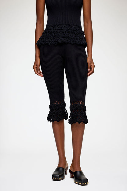 Pants in Cotton Crochet - GANNI