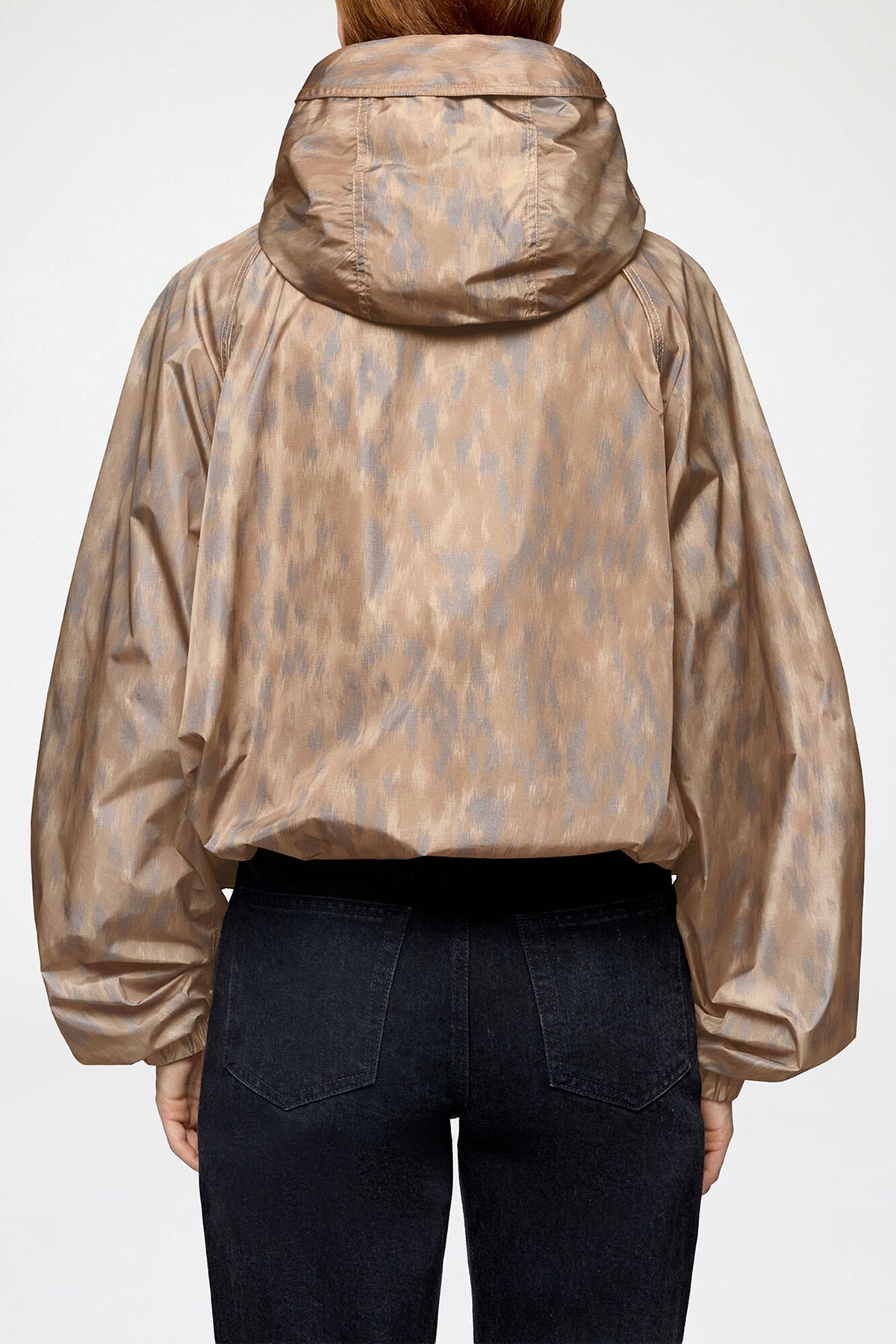 Flyweight Jacket in Printed Nylon - GANNI