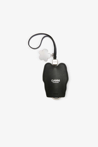Jet Black Daisy Duck Black Key Bell - GANNI