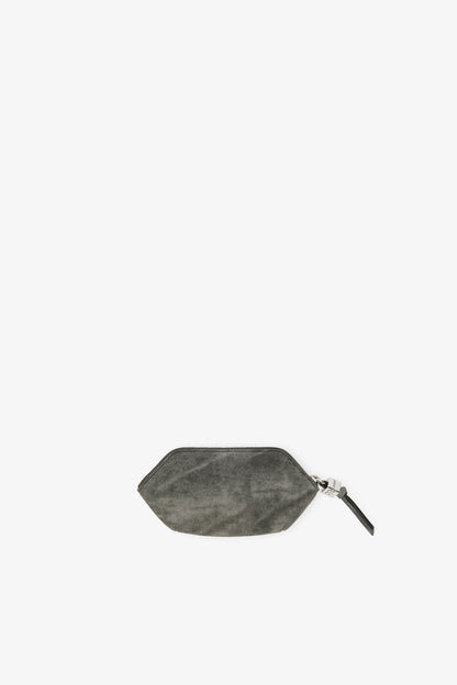 Black Oyster Daisy Duck Bleached Bou Coin Purse - GANNI