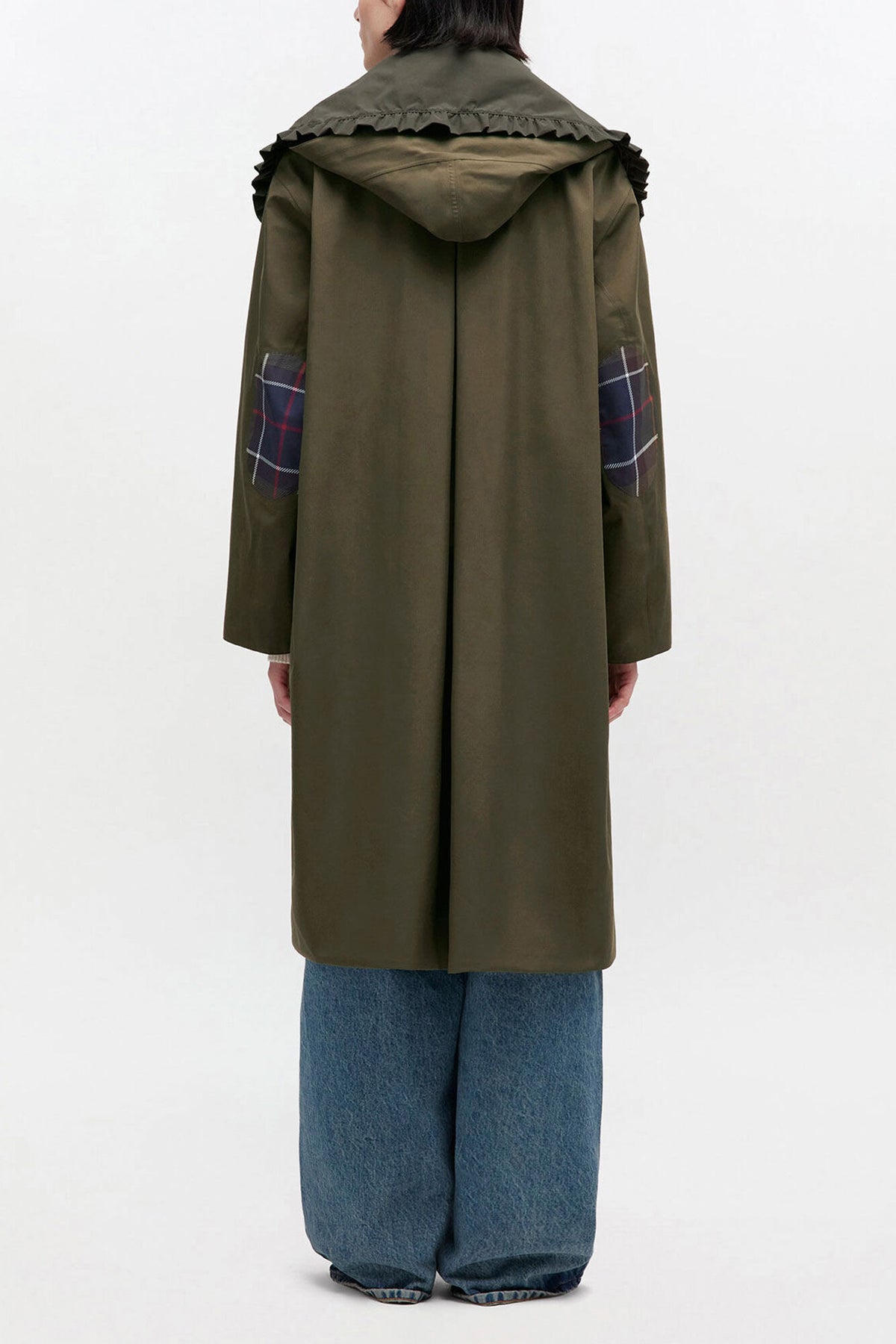 Long Coat in Green - GANNI