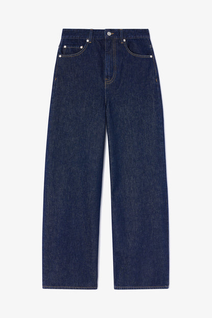 Izey Jeans in Dark Rinse Denim - GANNI