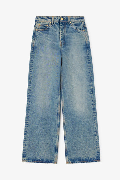 Izey Jeans in Tint Rigid Denim - GANNI