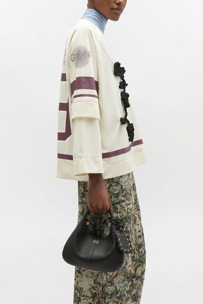 Black Black Mini Hobo Bag - GANNI