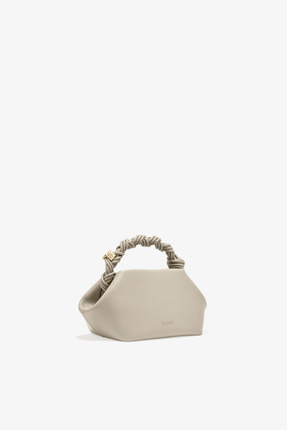 Oyster Gray Light Grey Small Bou Bag - GANNI