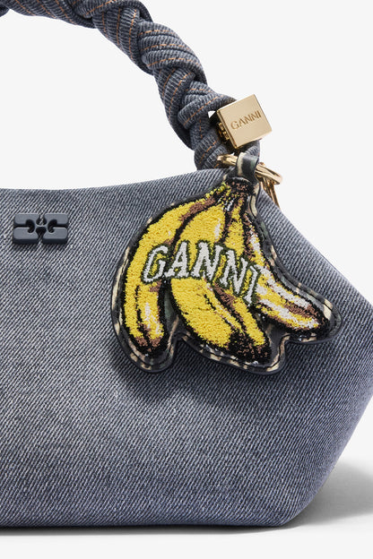 Black Joy Banana Keyring - GANNI