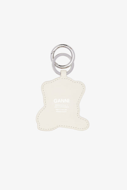 Egret Baby Leo Keyring - GANNI