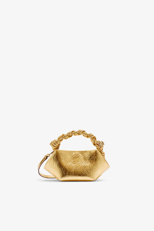 Metallic Mini Bou Bag - GANNI