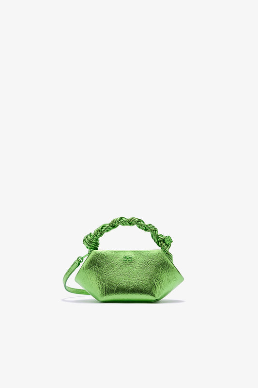 Metallic Mini Bou Bag - GANNI