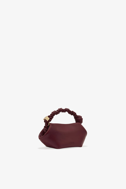 Burgundy Mini Bou Bag - GANNI