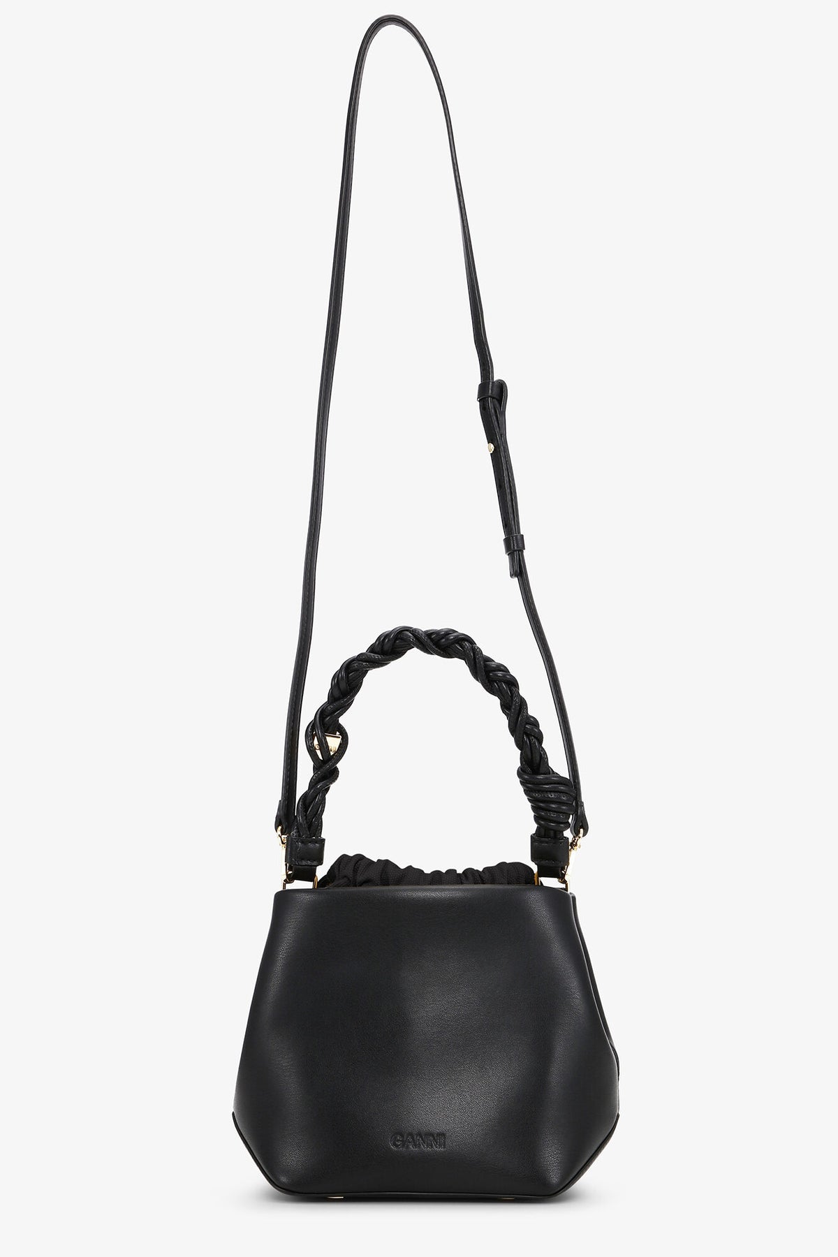 Black Black Bou Bucket Bag - GANNI