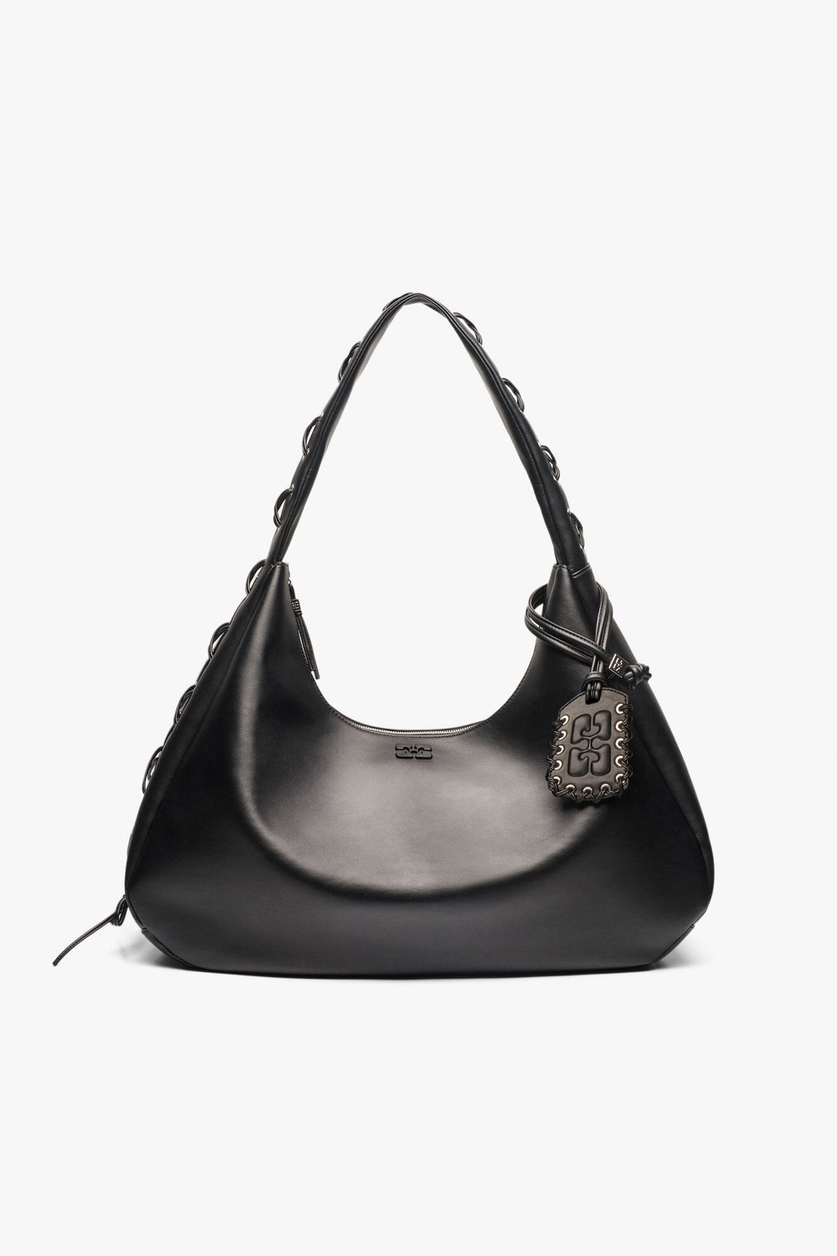 Black Black XXL Hobo Bag - GANNI