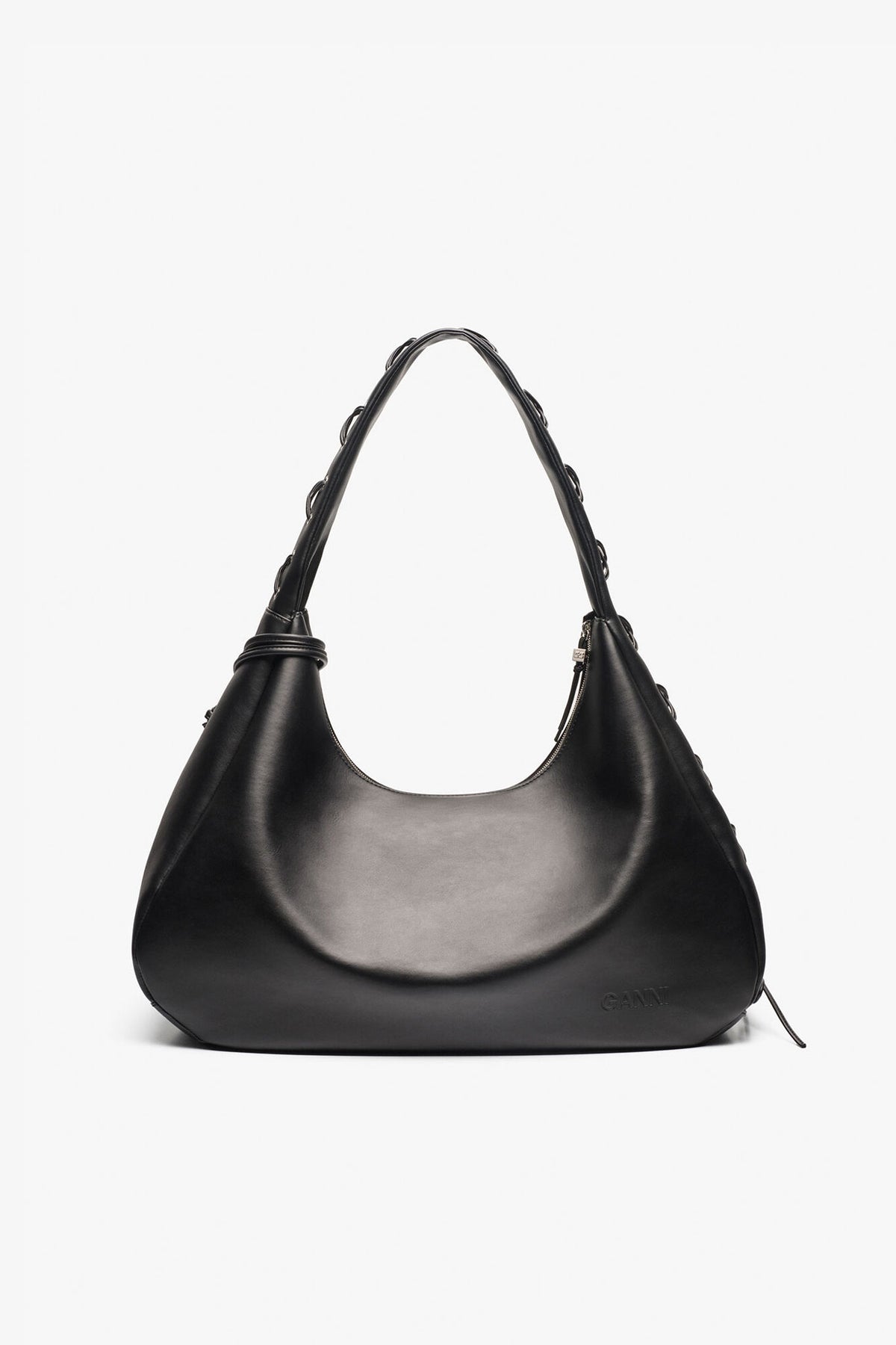 Black Black XXL Hobo Bag - GANNI
