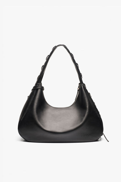Black Black XXL Hobo Bag - GANNI