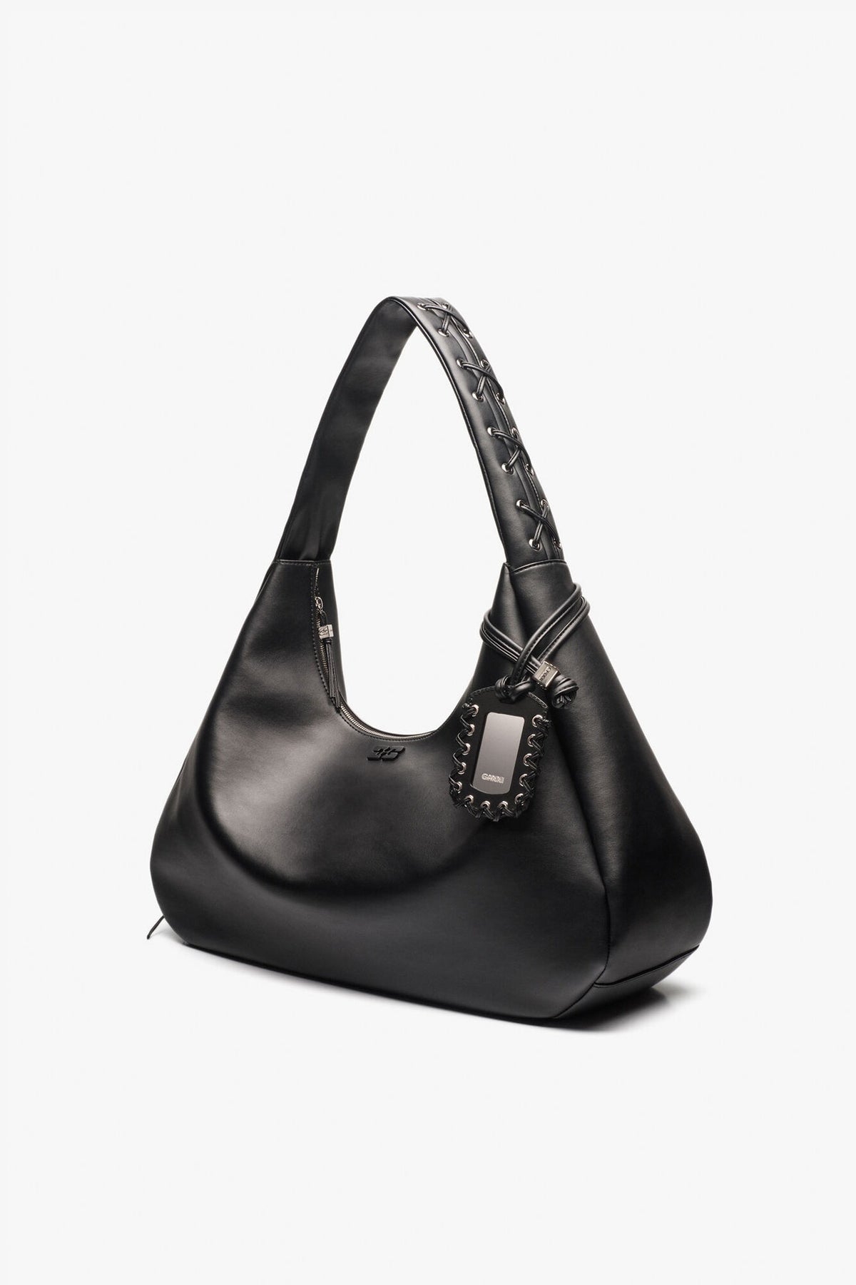 Black Black XXL Hobo Bag - GANNI