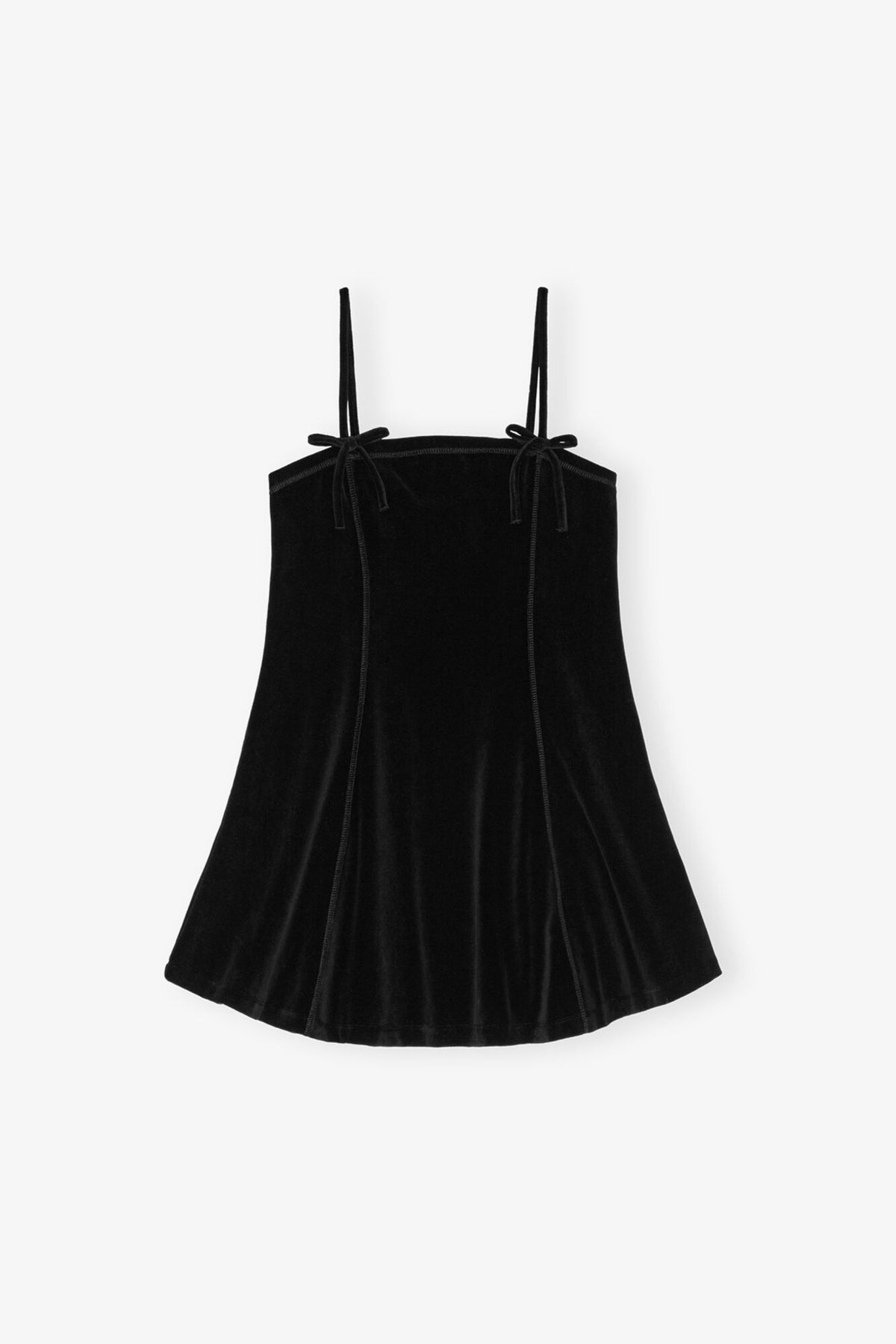 Velour Mini Dress - GANNI