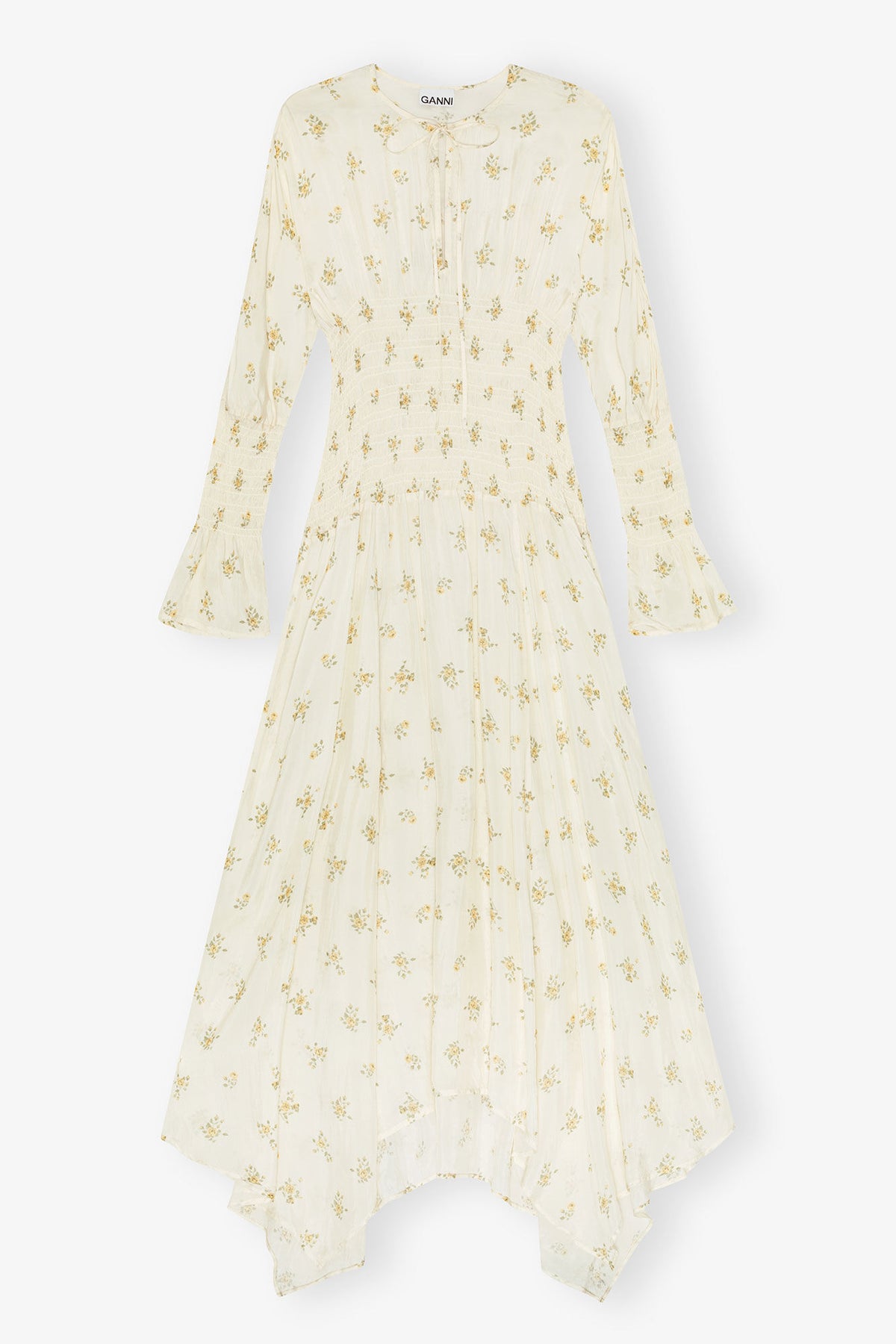 Dress in Printed Viscose - GANNI