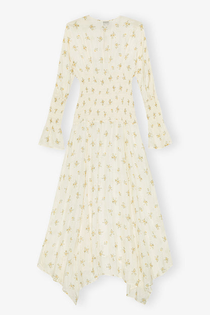 Dress in Printed Viscose - GANNI