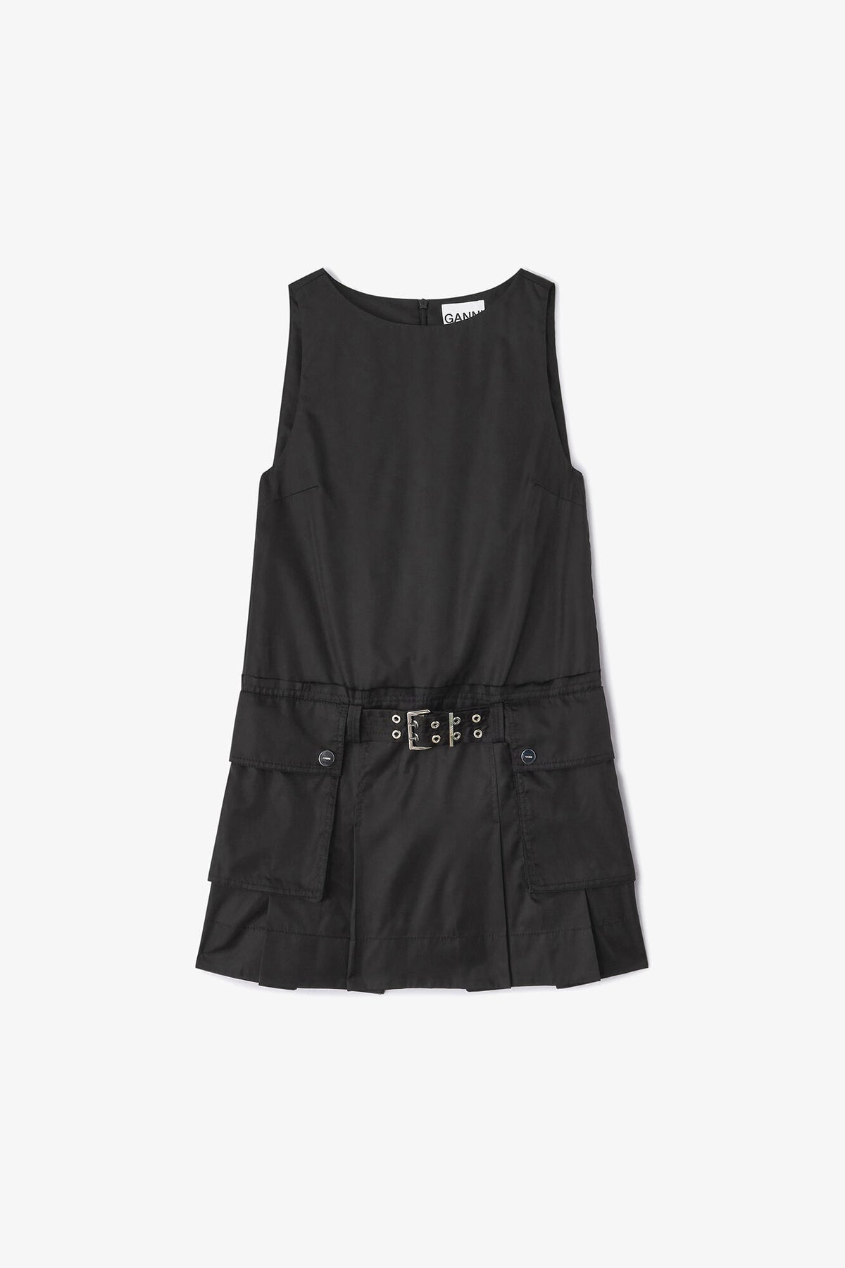 Duchesse Nylon Mini Dress - GANNI