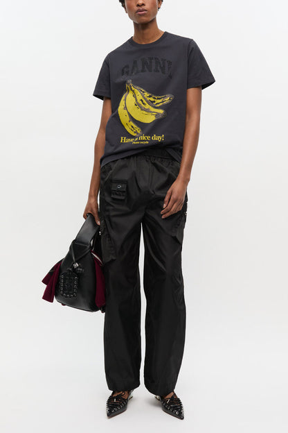 Black Banana Graphic T-shirt - GANNI