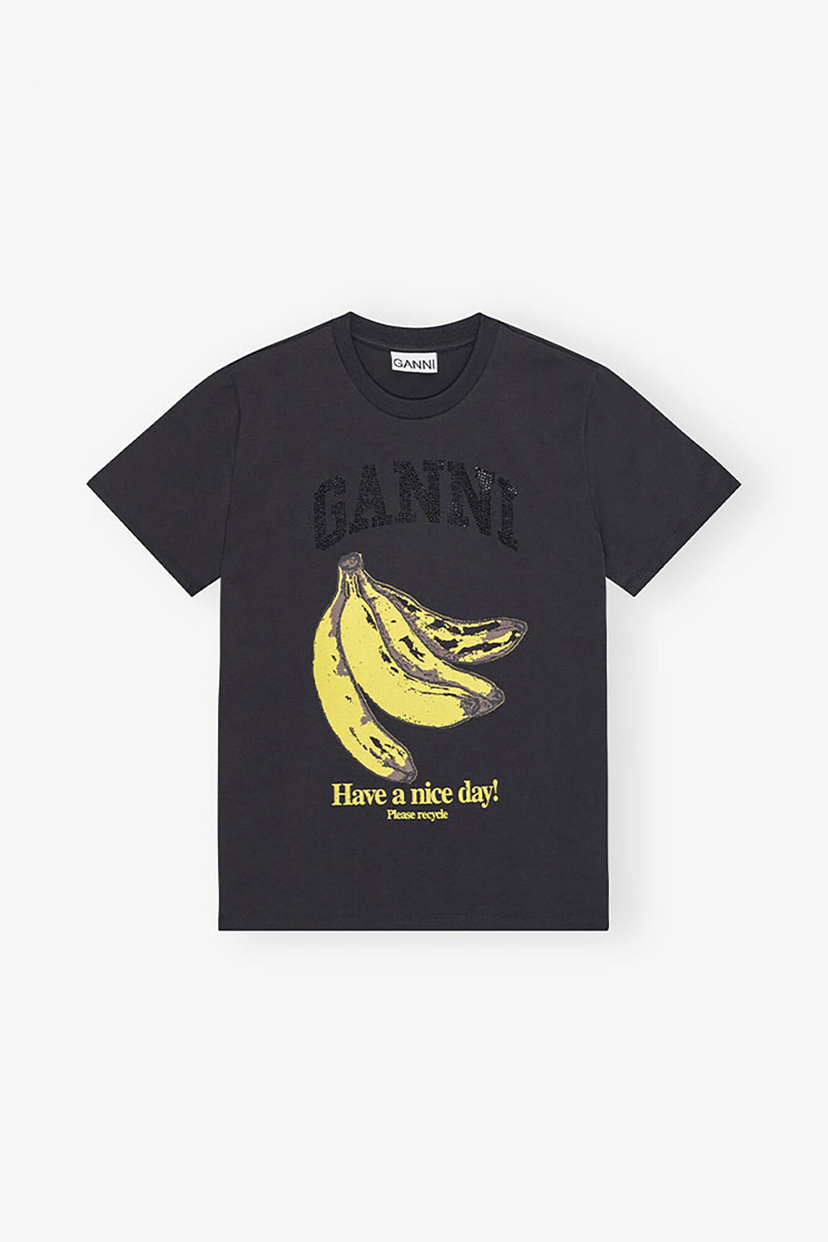 Black Banana Graphic T-shirt - GANNI