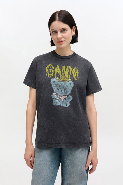 Vintage Wash T-shirt - GANNI