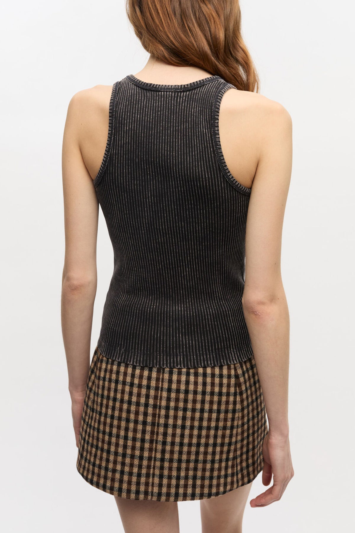 Black Washed Tank Top - GANNI