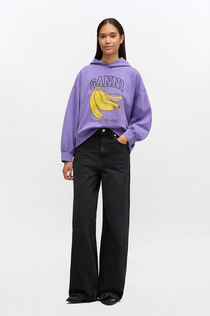 Vintage Wash Hoodie - GANNI