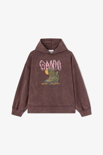 Vintage Wash Hoodie - GANNI