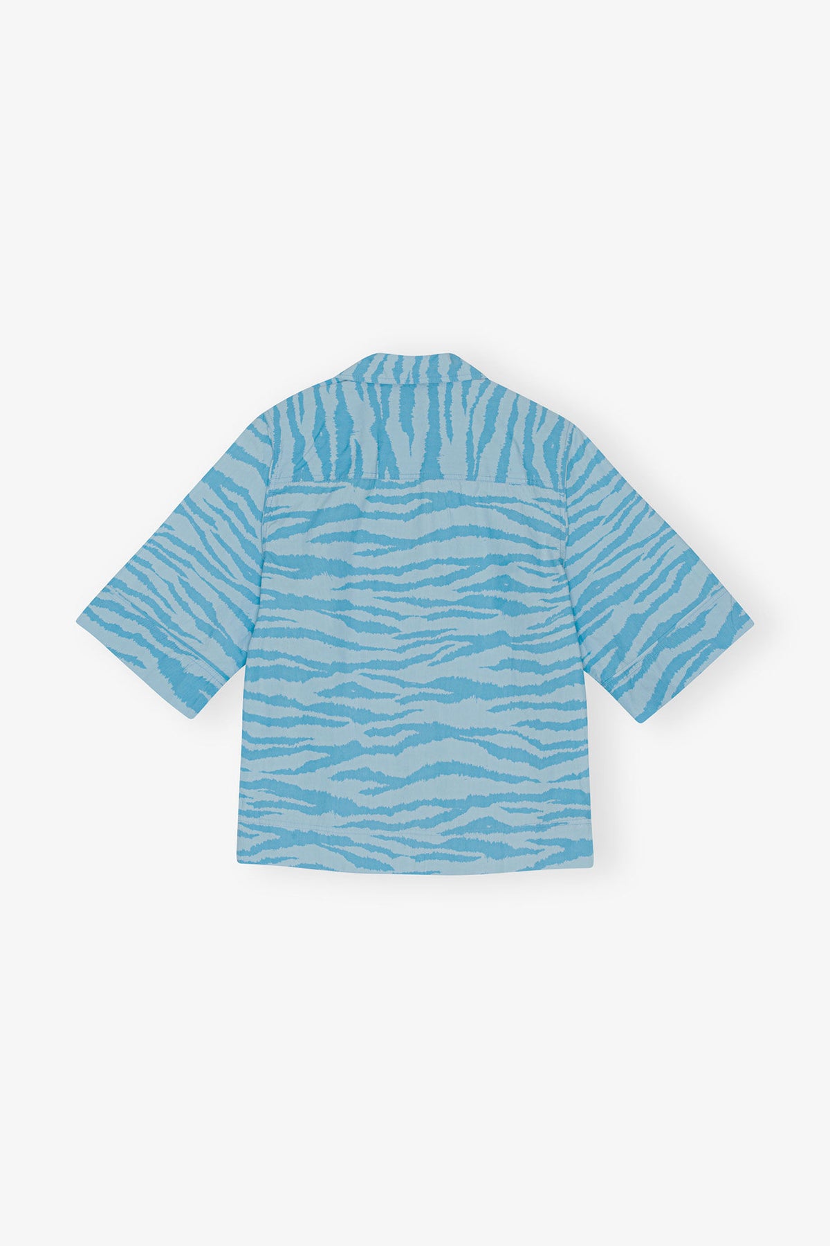Printed Cotton Shirt - GANNI