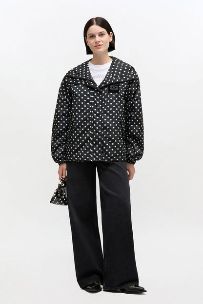 Printed Nylon Jacket - GANNI