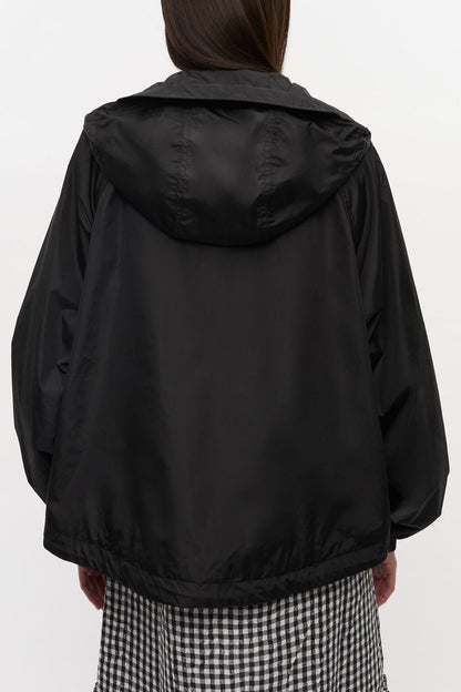 Black Nylon Jacket - GANNI