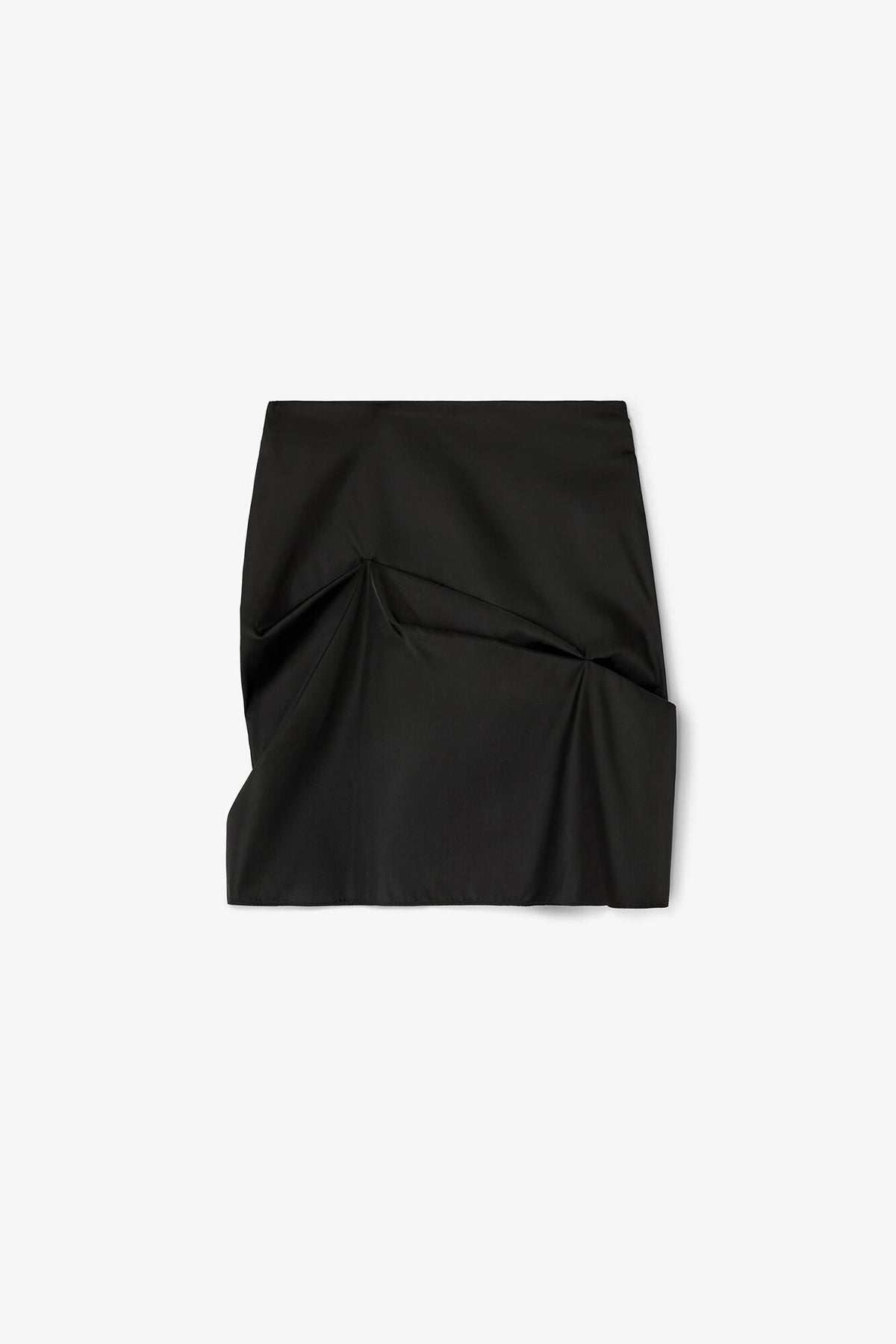 Black Nylon Mini Skirt - GANNI