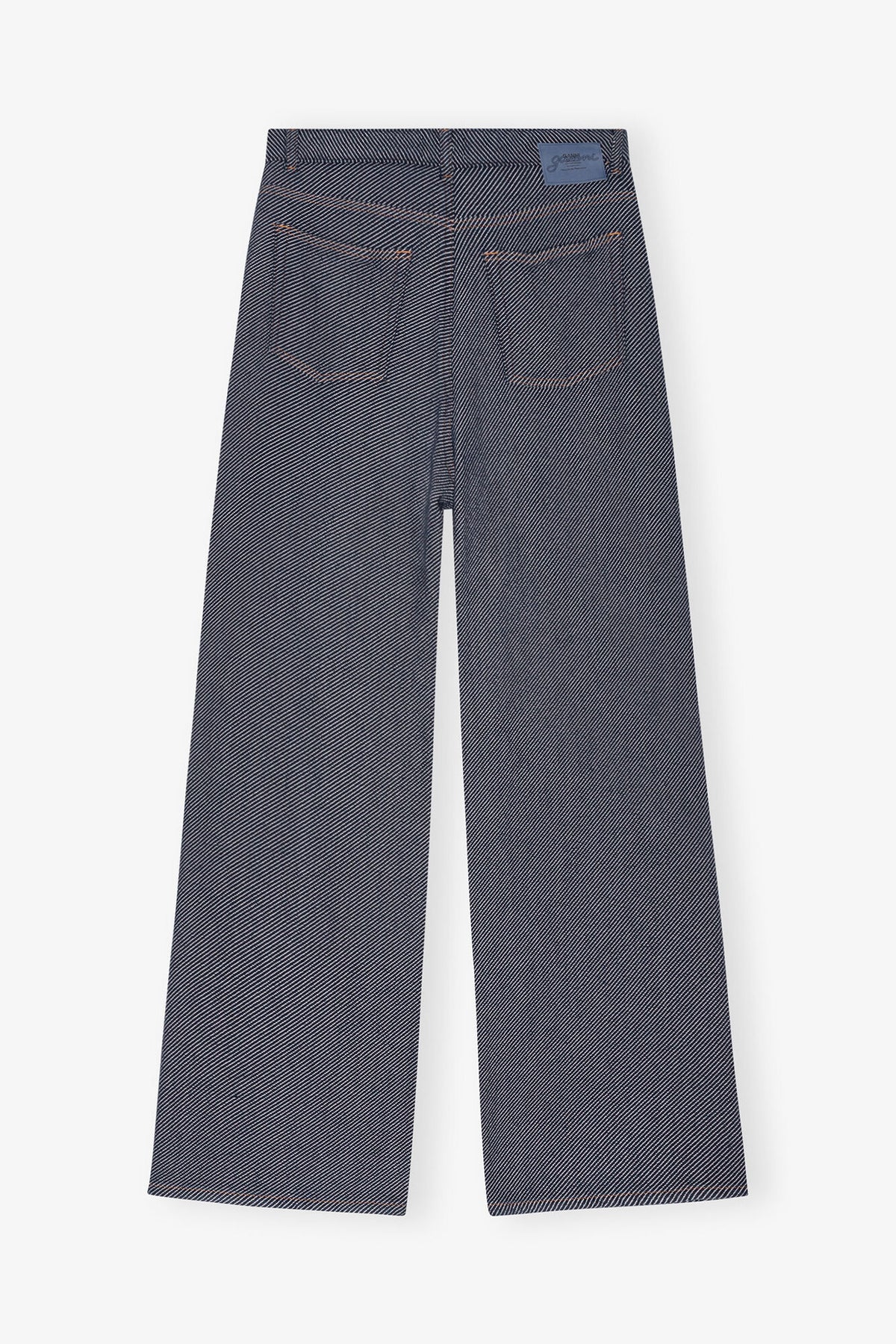 Blue Twill Marri Jeans - GANNI