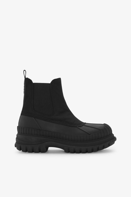 Black Outdoor Chelsea Boots - GANNI