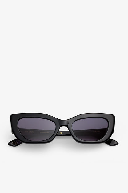 Black GANNI x Ace & Tate Black Sadie Sunglasses - GANNI