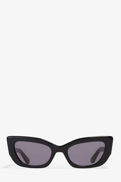 Black GANNI x Ace & Tate Black Sadie Sunglasses - GANNI