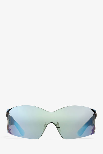 Silver Lake Blue GANNI x Ace & Tate Silver Lake Blue Noel Sunglasses - GANNI